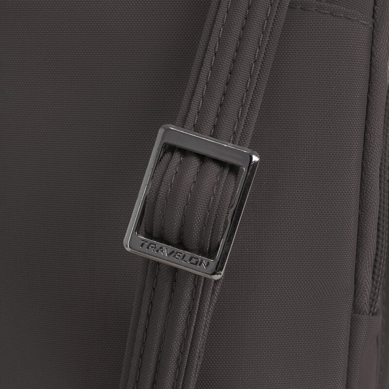 Travelon Runways Anti-Theft Slim Asymmetric Crossbody - Smoke