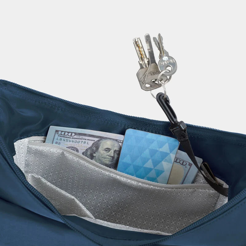 Travelon Runways Anti-Theft Medium Crossbody - Ocean