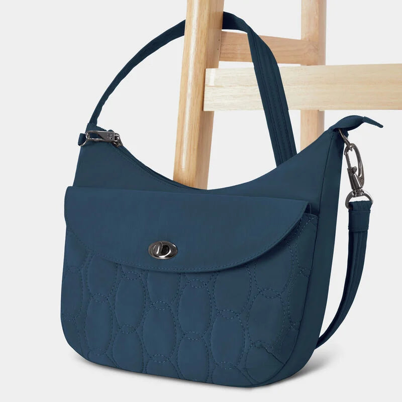 Travelon Runways Anti-Theft Medium Crossbody - Ocean