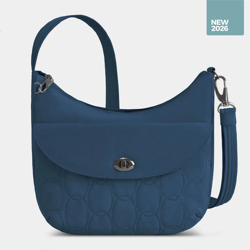 Travelon Runways Anti-Theft Medium Crossbody - Ocean