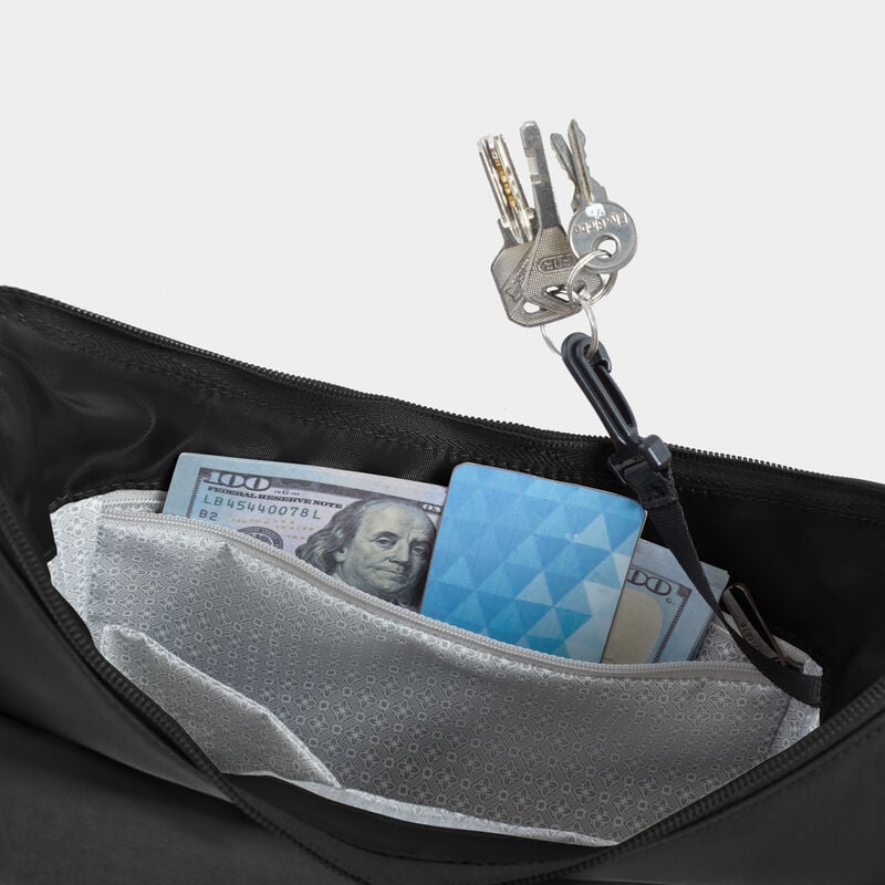 Travelon Runways Anti-Theft Medium Crossbody - Black