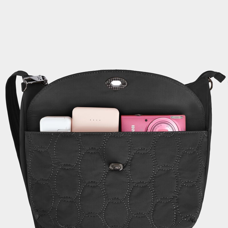 Travelon Runways Anti-Theft Medium Crossbody - Black