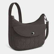 Travelon Runways Anti-Theft Medium Crossbody - Smoke