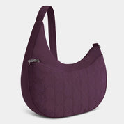 Travelon Runways Anti-Theft Asymmetric Hobo - Plum