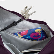 Travelon Runways Anti-Theft Asymmetric Hobo - Plum