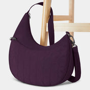 Travelon Runways Anti-Theft Asymmetric Hobo - Plum