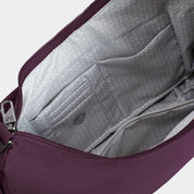 Travelon Runways Anti-Theft Asymmetric Hobo - Plum