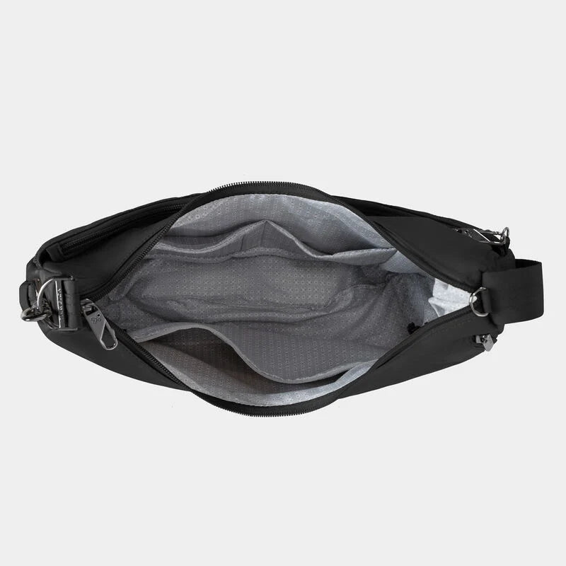 Travelon Runways Anti-Theft Asymmetric Hobo - Black