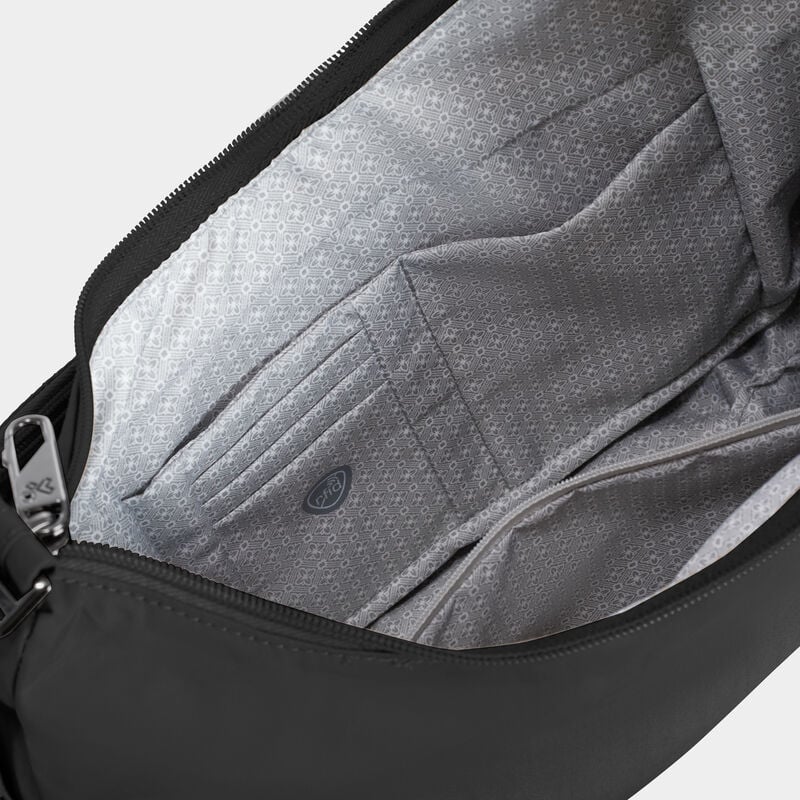 Travelon Runways Anti-Theft Asymmetric Hobo - Black