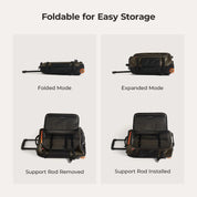 Bagsmart Blast 43L Rolling Backpack - Cedar