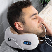 Zummy Rechargeable Neck Pillow Massager - Black