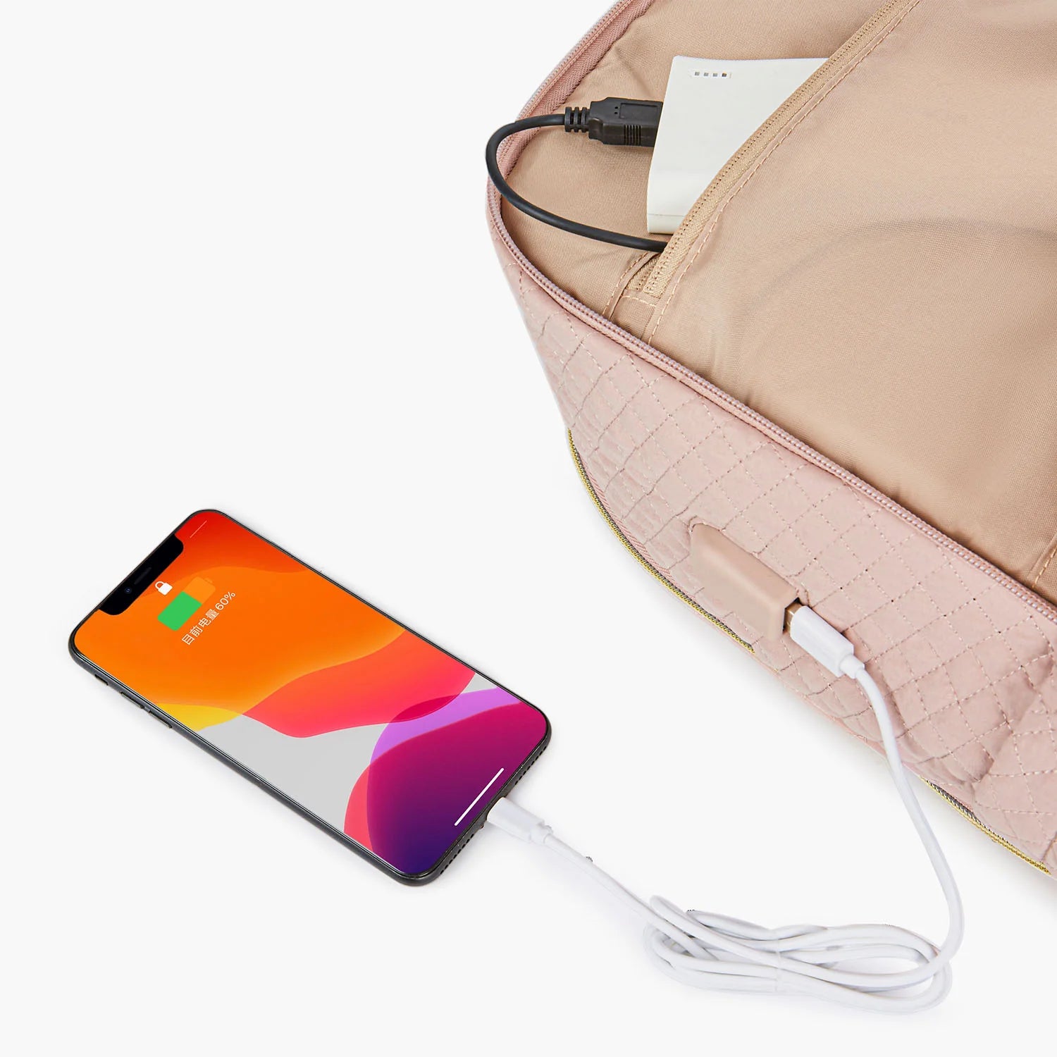 Bagsmart Bonchemin 15.6 inch Laptop Backpacks - Pink