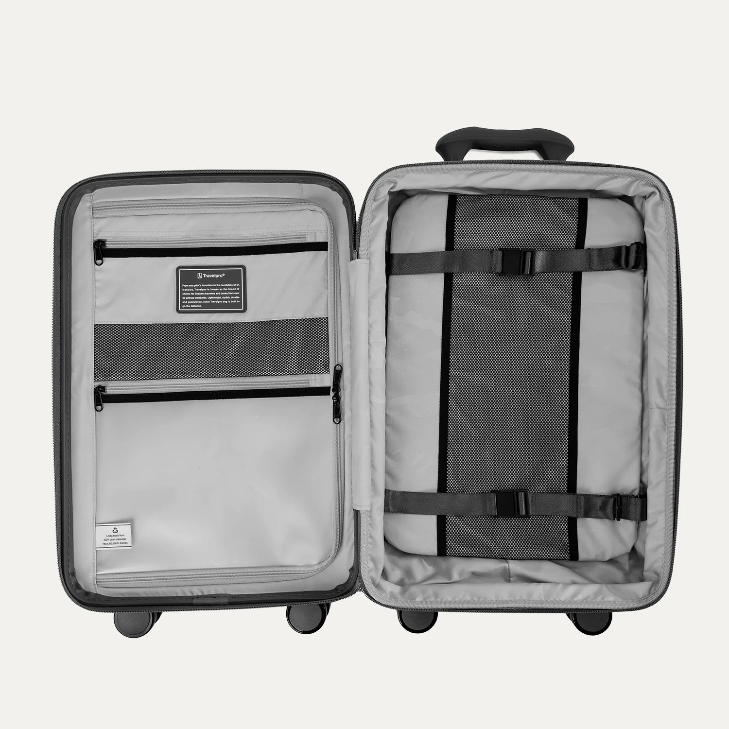 Travelpro Optima Expandable Carry-on Spinner - Black