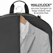 Wally Bags 42" Premium Travel Garment Bag w/Pockets - Grey