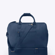 NOBL Travel Drop Bottom Weekender Bag - Midnight Blue