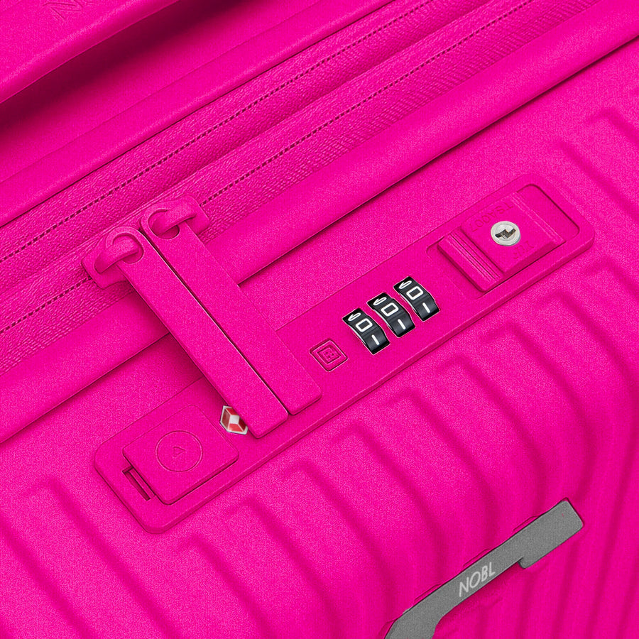 NOBL Travel Carry-On: All-in One Expandable - Hot Pink