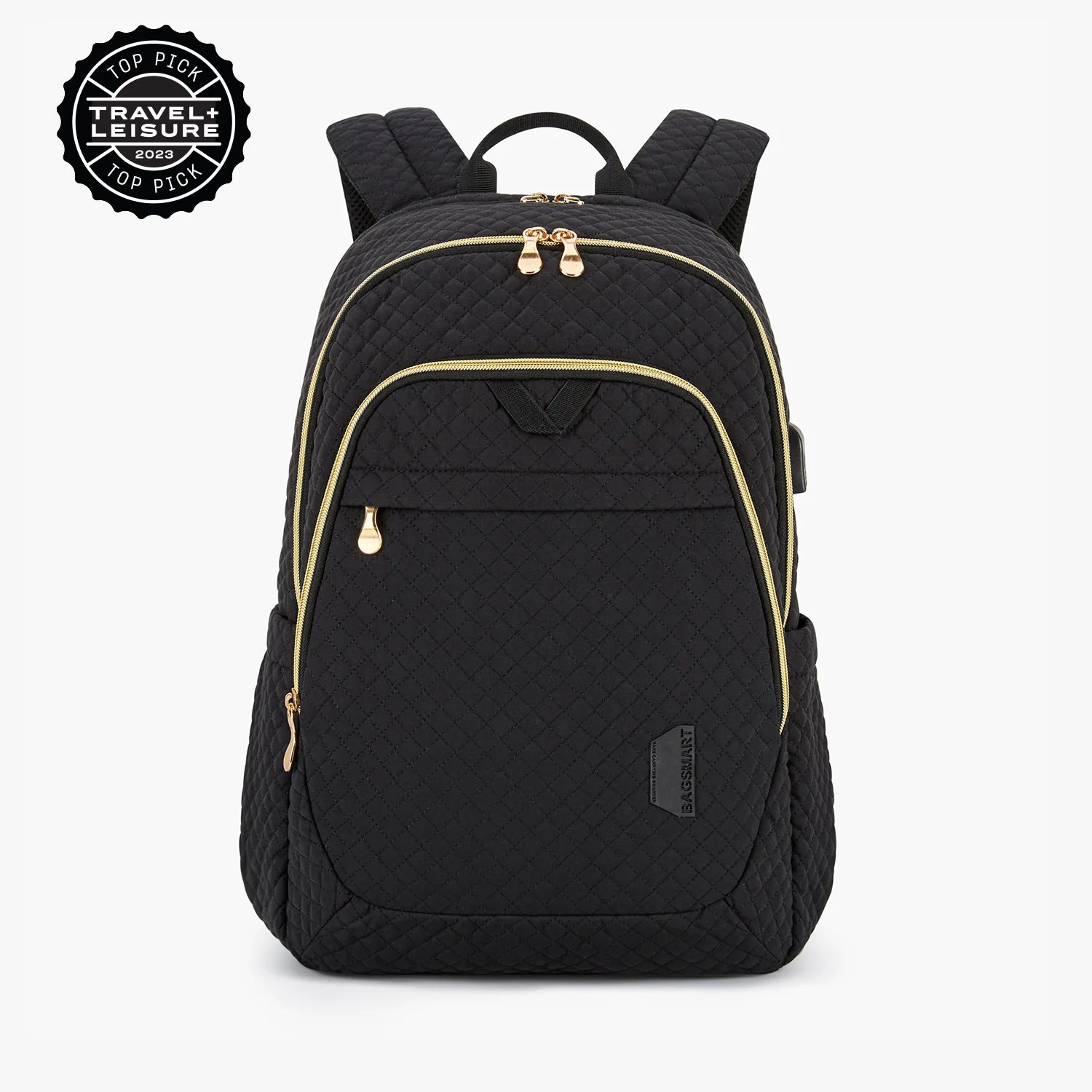 bagsmart laptop backpack Bagsmart Bonchemin 15.6 inch Laptop Backpacks