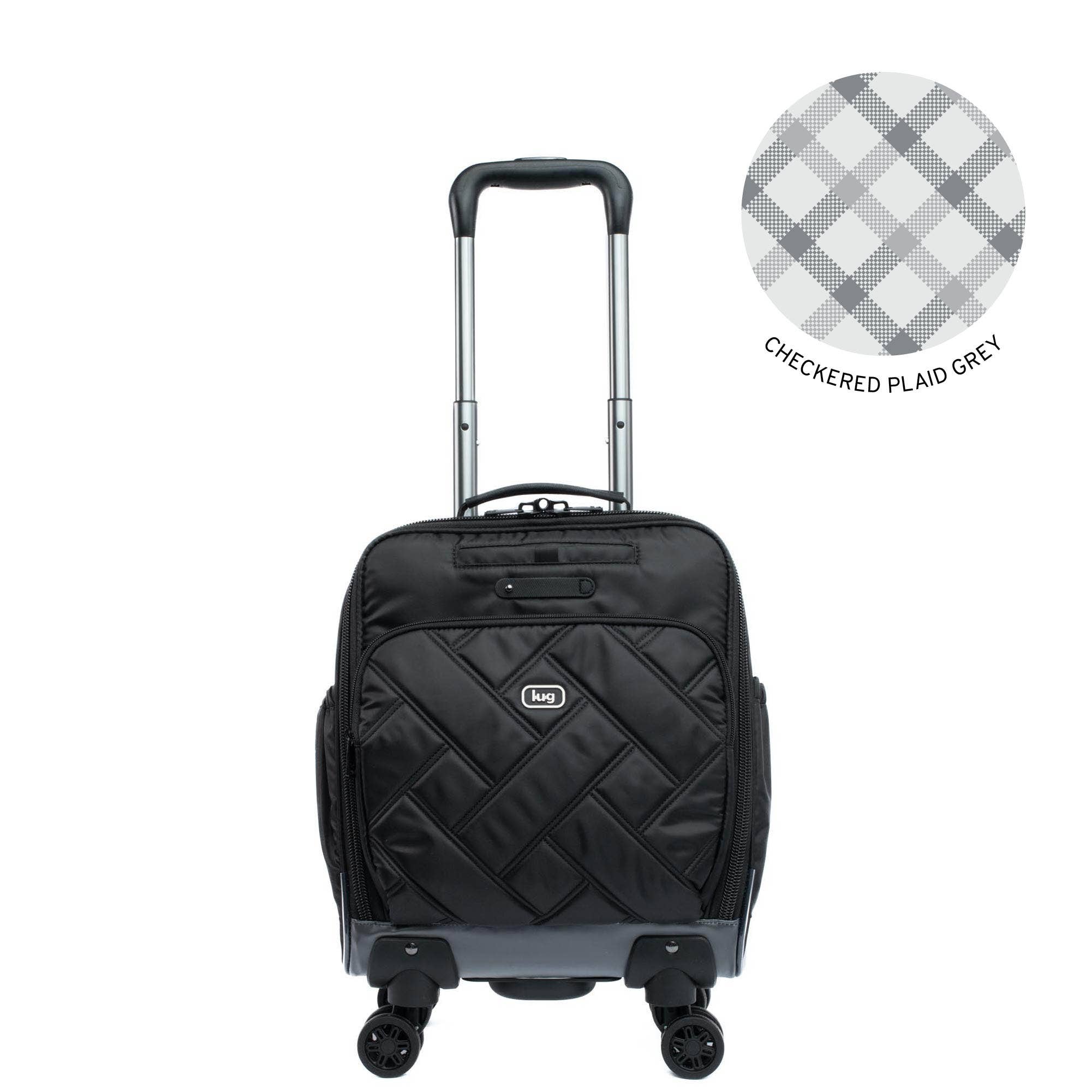 Lug Legacy Collection Ranger Wheelie Underseat Luggage: GUNMETAL GREY
