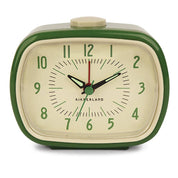 Kikkerland Retro Alarm Clock - Green