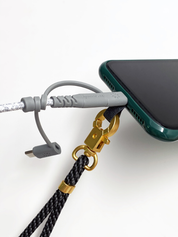 Tech Candy The Hookup Phone Lanyard -Rose Gold