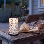 Modgy Louis C. Tiffany Magnolia Window Origami Lantern