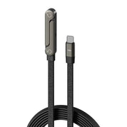 Tech Trendz USB-C Cable & Phone Stand - 2 Colors: Black