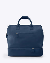 NOBL Travel Drop Bottom Weekender Bag - Midnight Blue