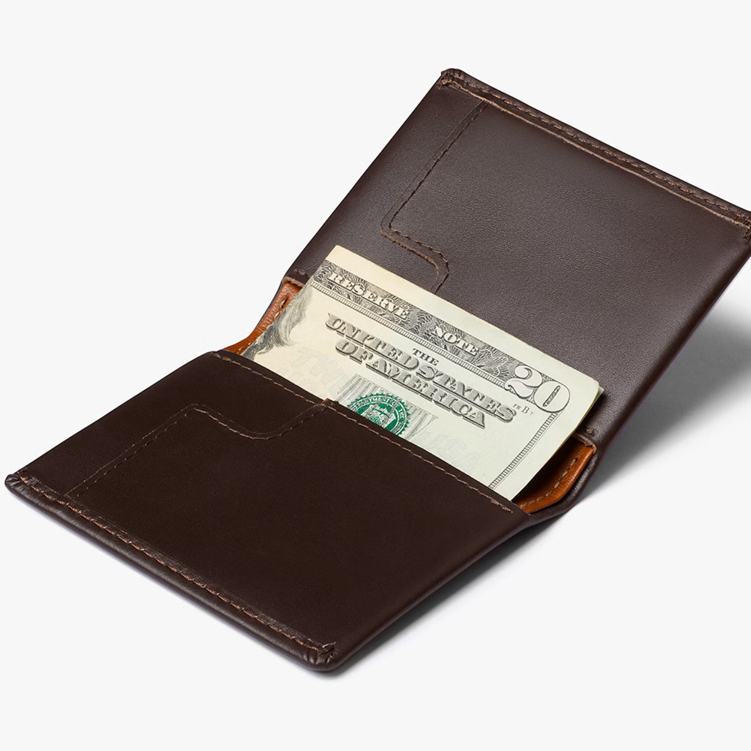 bellroy note sleeve wallet in caramel Bellroy