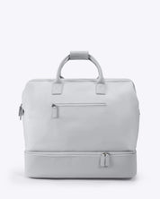 NOBL Travel Drop Bottom Weekender Bag - Silver