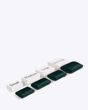 NOBL Travel Compressible 6 Piece Packing Cube Set - Forest Green