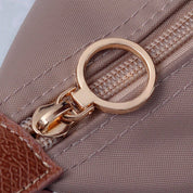 Mimi Dorian 20" Nylon Tote Bag: Ivory