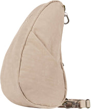 AmeriBag 10" Distressed Nylon Baglett: Sandstone