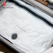 TILLIV Compak Large with Zipper Guard -  Digital White
