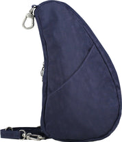 AmeriBag 10" Distressed Nylon Baglett: Blue Night