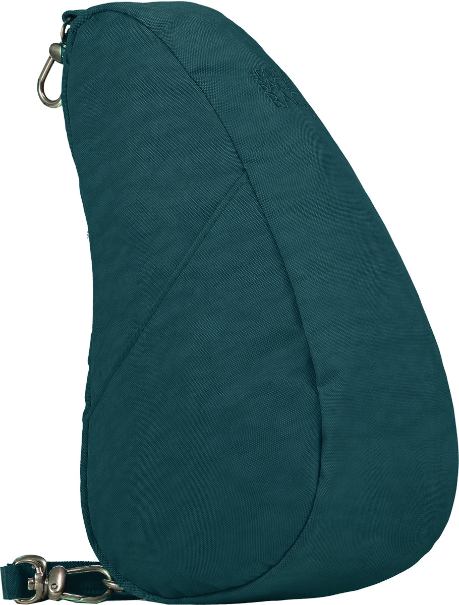 AmeriBag 10" Distressed Nylon Baglett: Dark Teal
