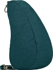 AmeriBag 10" Distressed Nylon Baglett: Dark Teal