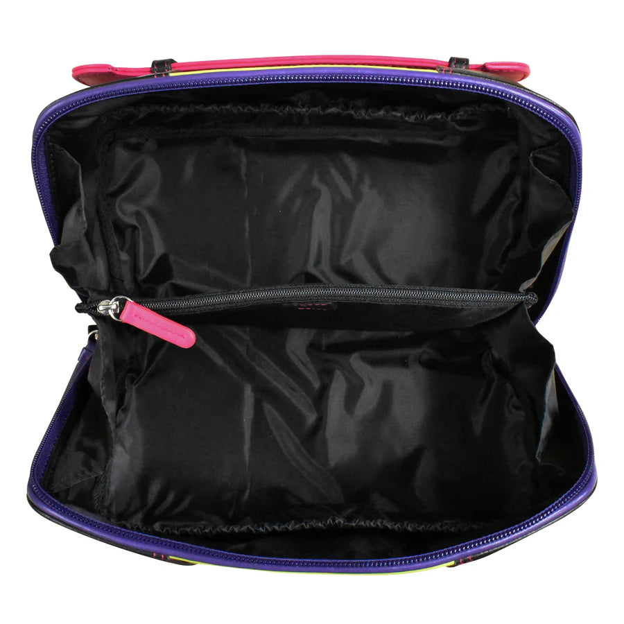 ILI New York Travel Toiletry Bag - Black Brights