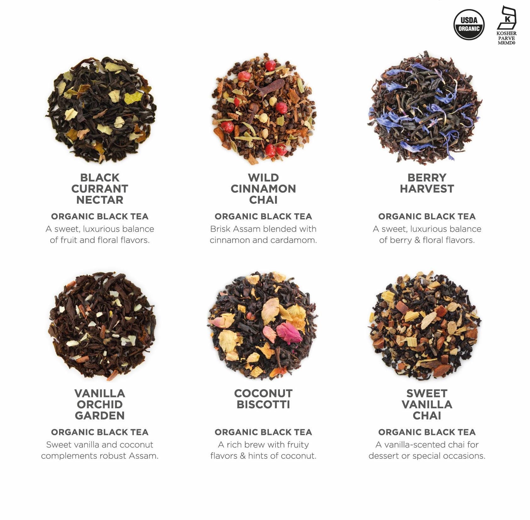 Teabloom Black Forest Gift Box - Set of 12 Pyramid Sachets