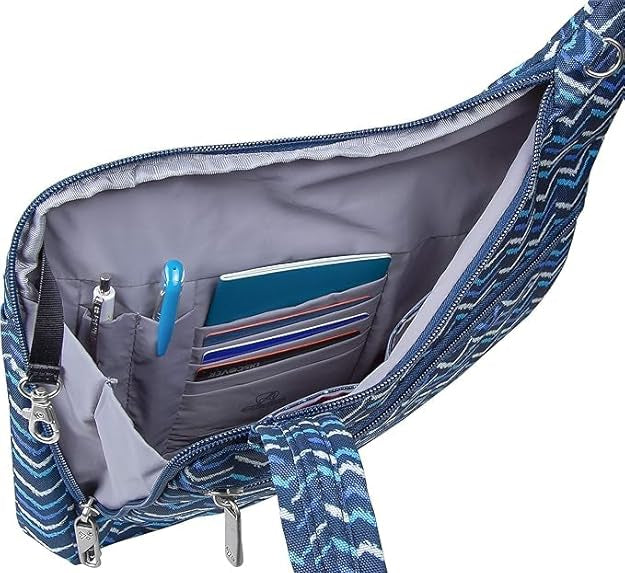 Travelon Anti-Theft Classic Crossbody - V Stripe