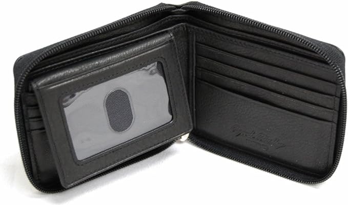 Osgood Marley RFID Zip Passcase Wallet - Black