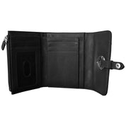 ILI New York RFID Quilted Small Wallet - Black