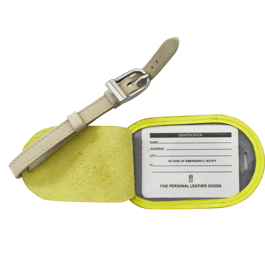 ILI New York Round Luggage Tag - Sorrento