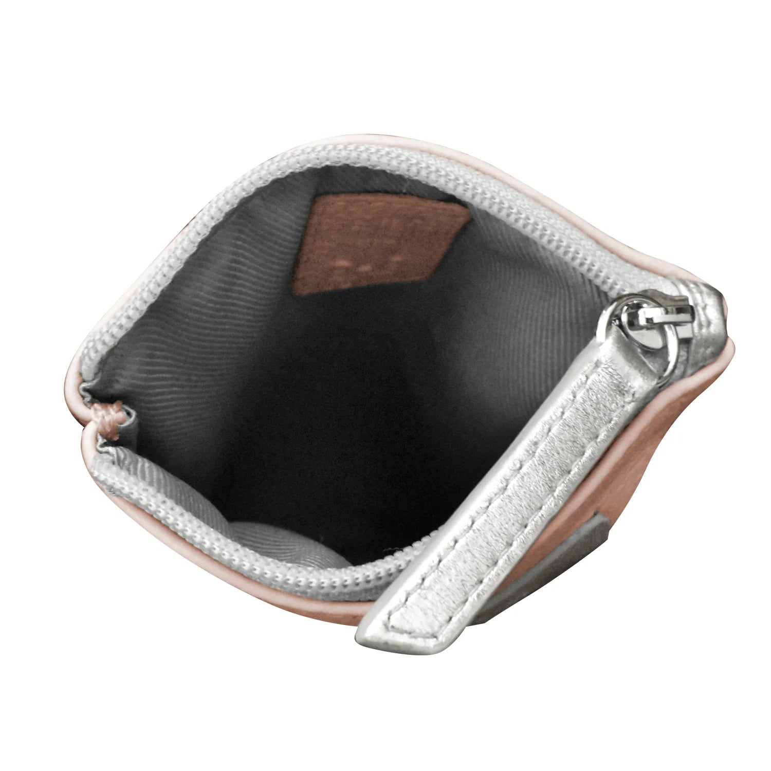 ILI New York Leather Eyeglass Case – Blush/Silver