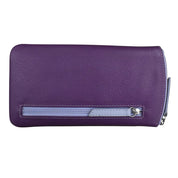 ILI New York Eyeglass Case with Double Heart - Purple/Amethyst/Lavender
