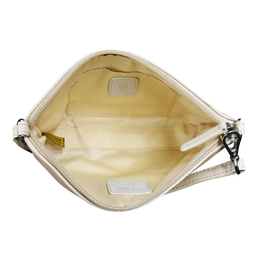 ILI New York Envelope Pouch Wristlet - Stone