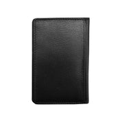 ILI New York RFID Vertical Fold Card Wallet - Black