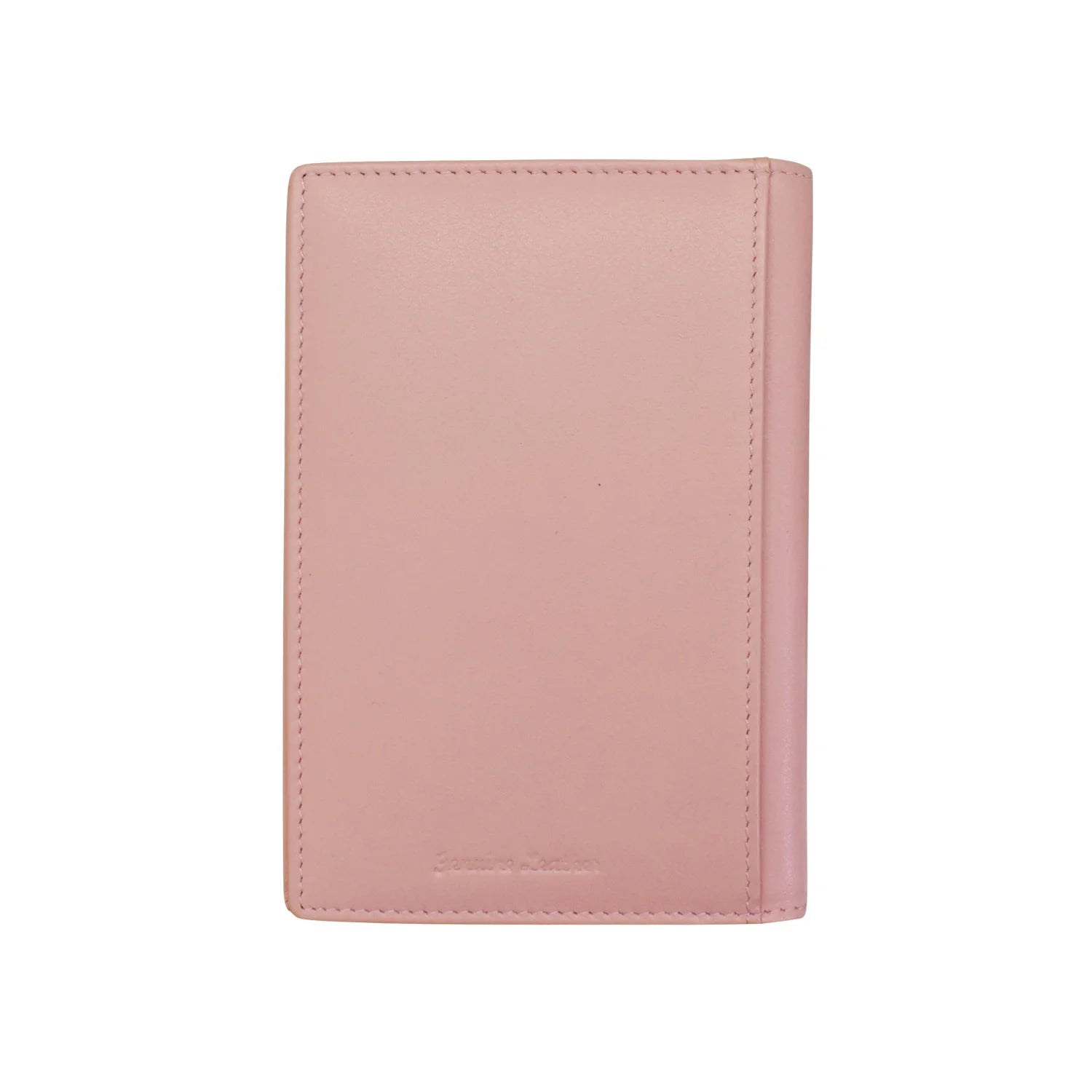 ILI New York RFID Leather Passport ID Wallet - Blush