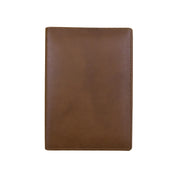 ILI New York RFID Leather Passport ID Wallet - Toffee