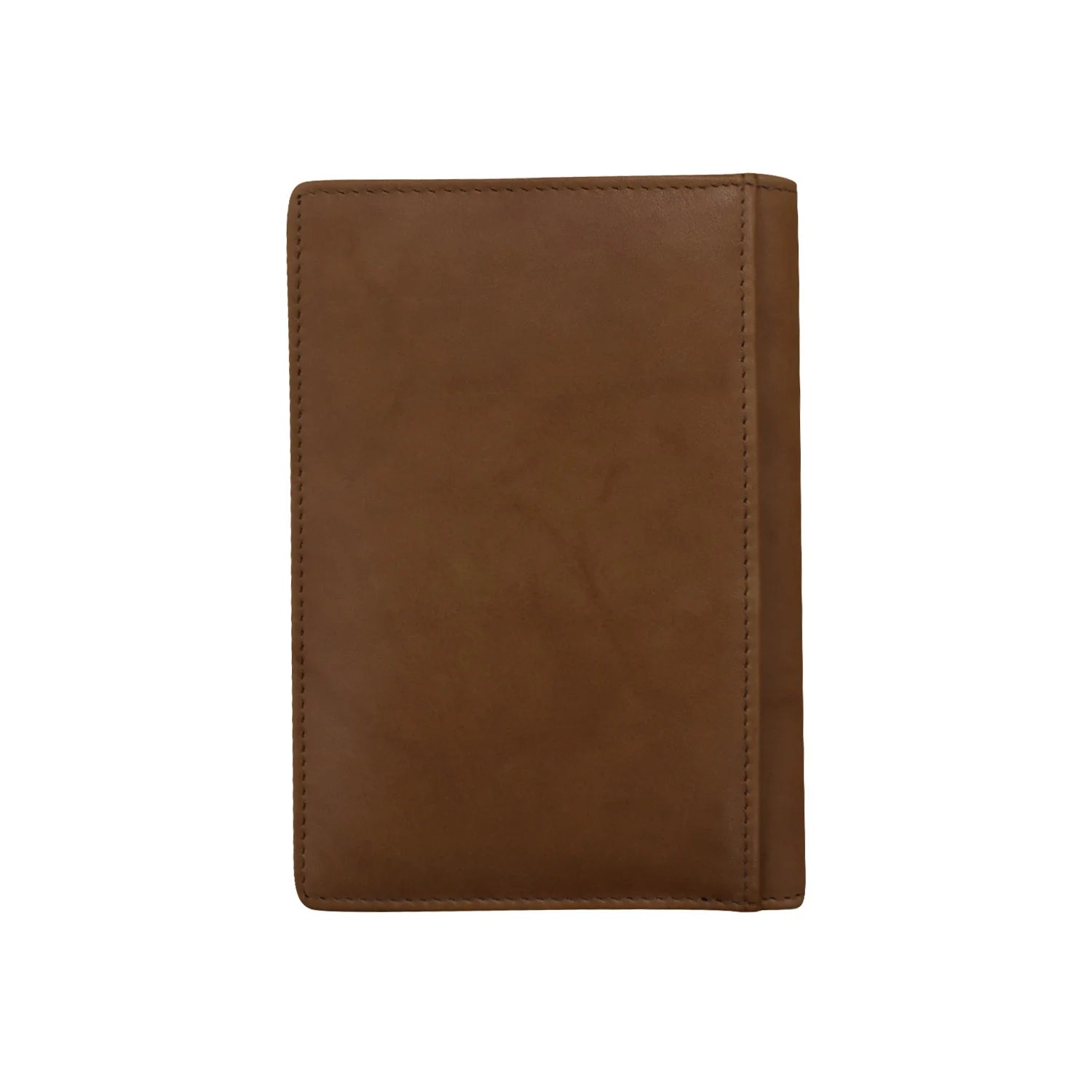 ILI New York RFID Leather Passport ID Wallet - Toffee