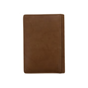 ILI New York RFID Leather Passport ID Wallet - Toffee
